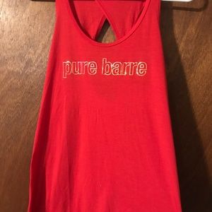 Pure Barre Open Back Workout Tank